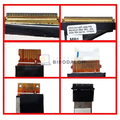 Dell Inspiron 15 7573, Inspiron 7573 LCD kábel, 30 pin (854M1, 0854M1)