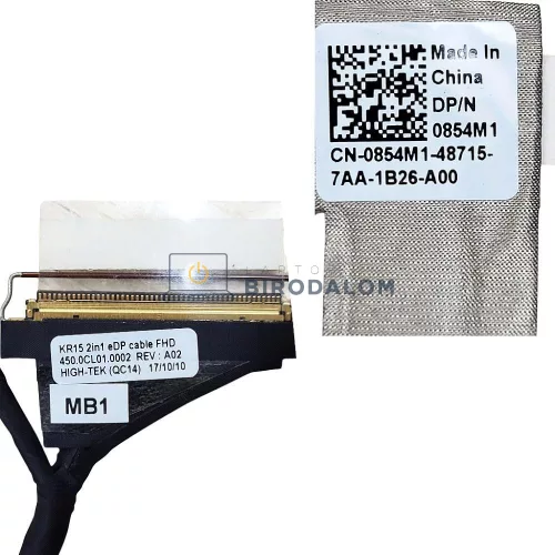 Dell Inspiron 15 7573, Inspiron 7573 LCD kábel, 30 pin (854M1, 0854M1)