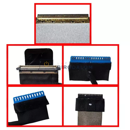 Dell Latitude 14 5440, Latitude 14 5450, Latitude 5440 LCD kábel, 40 pin (JVR9D, 0JVR9D)