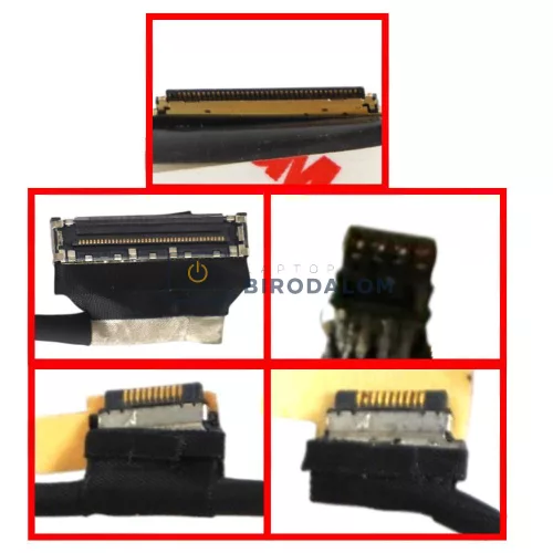 Lenovo Yoga 720-13IKB, Yoga 720-13IKBR LCD kábel, 40 pin (5C10N67944, CIZY3)