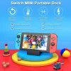 Nintendo Switch / Switch OLED töltő dokkoló állomás Type-C LAN HDMI USB 3.0 képkivetítéssel (OEM) (H