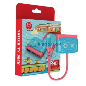 Nintendo Switch / Switch OLED USB Type-C Hub Adapter Dokkoló állomás LAN & HDMI & USB 3.0 (OEM) (HS-