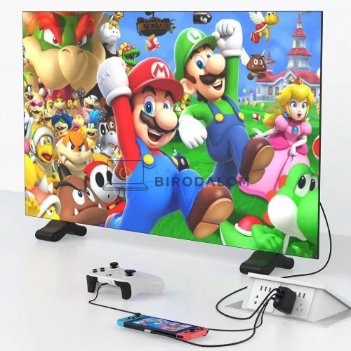 Nintendo Switch / Switch OLED HAC-001 / HEG-001 Dokkoló Töltőállomás USB-C 39W 4K HDMI (OEM) HYC-TW669