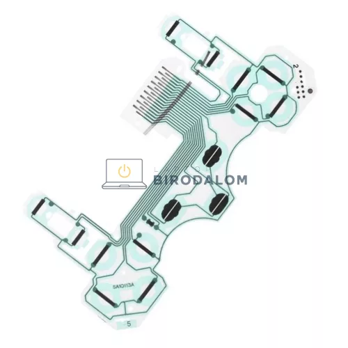 PS2 DualShock Controller gombszett flex szalagkábel (OEM) (SA1Q113A, SA1107B)