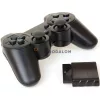 Sony PlayStation PS1 / PS2 Wireless 2.4G Dual Vibration kontroller (OEM), fekete
