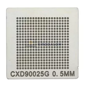   Sony CXD90025G BGA Reballing Stencil (Southbridge) 0.5mm – PlayStation 4