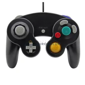   Nintendo GameCube / Wii / Wii U Vezetékes kontroller gamepad (OEM), fekete