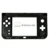 Nintendo New 3DS XL felső panel gombkerettel (OEM), fekete