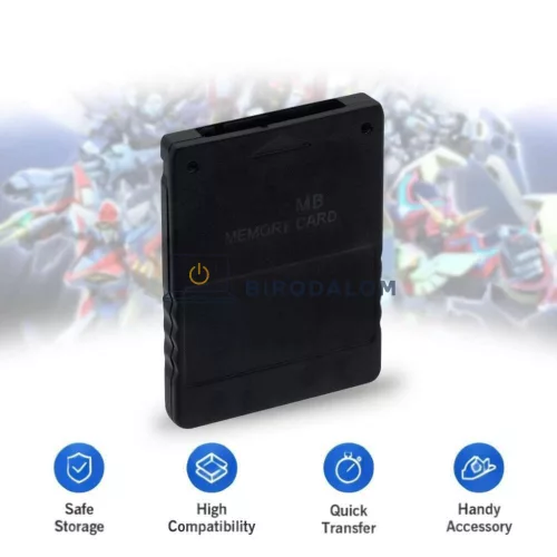 Sony PlayStation 2 memóriakártya 64MB PS2 SCPH-10020 fekete (OEM)