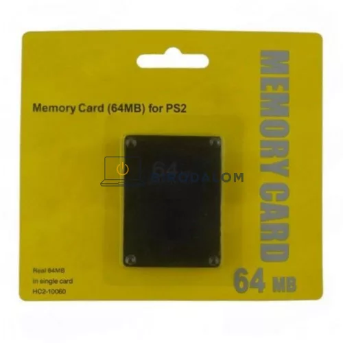 Sony PlayStation 2 memóriakártya 64MB PS2 SCPH-10020 fekete (OEM)