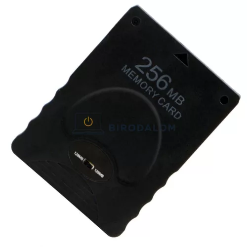 Sony PlayStation 2 memóriakártya 256MB (OEM) (HC2-10256) fekete