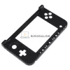 Nintendo 3DS XL alsó középső csuklópánt keret háztest, fekete