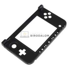   Nintendo 3DS XL alsó középső csuklópánt keret háztest, fekete