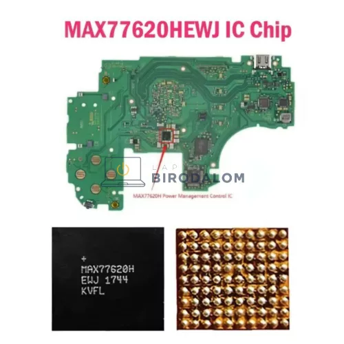 Nintendo Switch Lite HAC-001 vezérlő IC chip – tápellátás IC BGA chip (OEM) (MAX77620H, MAX77620HEWJ