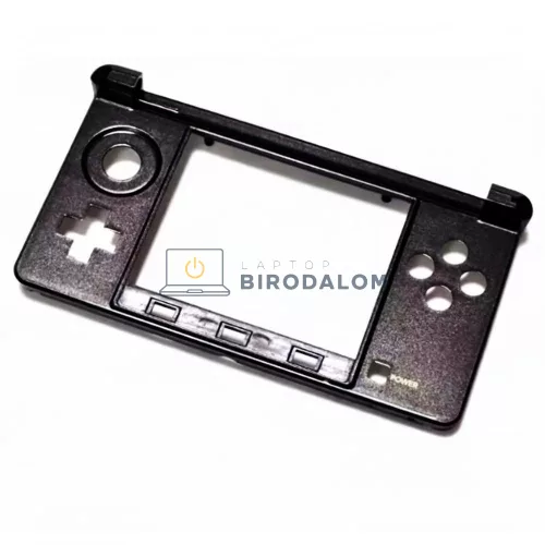 Nintendo 3DS középső ház keret (Middle Frame Housing Shell), fekete