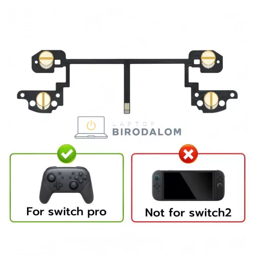 Nintendo Switch Pro Controller ZL/ZR és L/R gomb flex kábel (OEM)