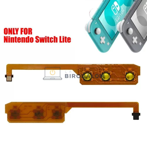 Nintendo Switch Lite HAC-101 Be/Ki és hangerő gomb flex szalagkábel (OEM)