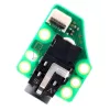 Nintendo Switch Lite HDH-001 3,5 mm-es audio jack csatlakozó modul panel (OEM) (HDH-HPMJ-01)