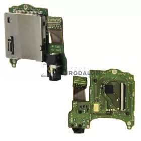   Nintendo Switch HAC-001 (V1) játékkártya-olvasó és fejhallgató jack csatlakozó csere (OEM)