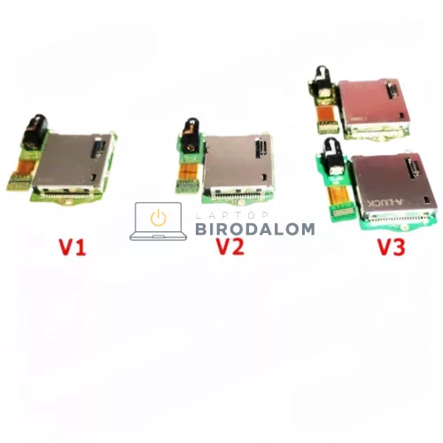 Nintendo Switch V2 HAC-001(-01) SD-kártyaolvasó és headphone jack csatlakozó (OEM)