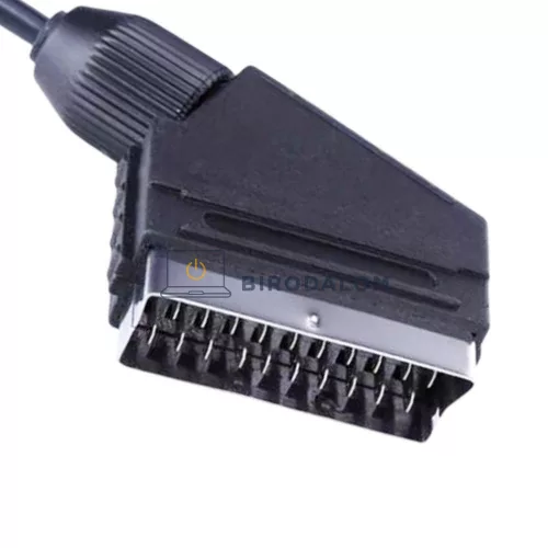 Sony PlayStation 1 / PSX / PS One / PS2 / PS3 SCART RGB csatlakozó kábel, fekete
