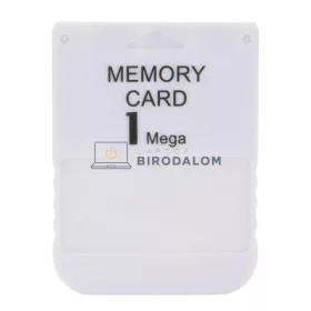   Sony PlayStation 1 / PSX / PS One memóriakártya 1MB, világosszürke (OEM)