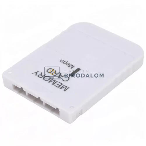 Sony PlayStation 1 / PSX / PS One memóriakártya 1MB, világosszürke (OEM)
