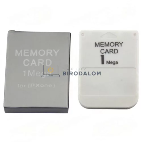 Sony PlayStation 1 / PSX / PS One memóriakártya 1MB, világosszürke (OEM)
