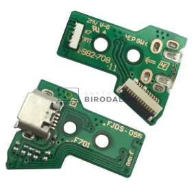   Sony PlayStation 4 DualShock 4 V2 (JDS-050, JDS-055, ZCT2) Micro USB töltő-aljzat PCB modul (OEM)