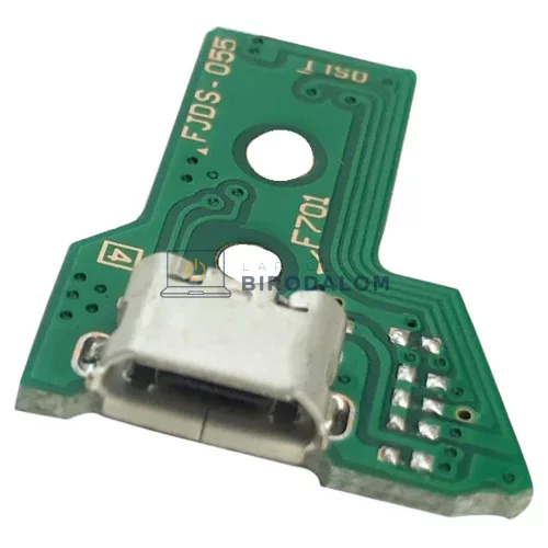 Sony PlayStation 4 DualShock 4 V2 (JDS-050, JDS-055, ZCT2) Micro USB töltő-aljzat PCB modul (OEM)