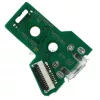 Sony PlayStation 4 DualShock 4 V2 (JDS-050, JDS-055, ZCT2) Micro USB töltő-aljzat PCB modul (OEM)