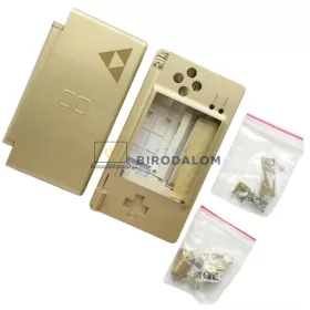  Nintendo DS Lite USG-001 teljes burkolat készlet – The Legend of Zelda kiadás, arany (OEM)