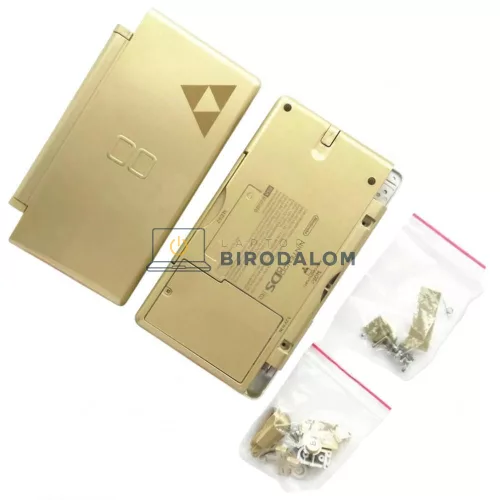 Nintendo DS Lite USG-001 teljes burkolat készlet – The Legend of Zelda kiadás, arany (OEM)