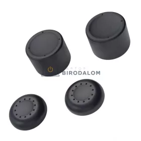   Dobe TY-0817 Szilikon Analóg Kar Sapka Szett Sony PS5 DualSense Edge / PS4 Controller Gamepadhoz, Fekete (4 db)