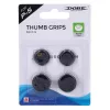 Dobe TY-0817 Szilikon Analóg Kar Sapka Szett Sony PS5 DualSense Edge / PS4 Controller Gamepadhoz, Fekete (4 db)