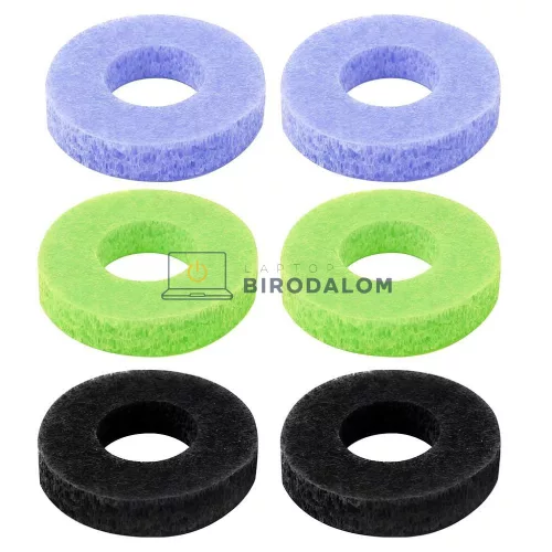 KontrolFreek Precision Thumb Grip analóg kar kapselő gyűrű Sony PS5 DualSense Edge / PS4 DualShock 4 / Xbox One / Nintendo Switch Pro kontrollerhez (OEM, vegyes csomag, 6 db)