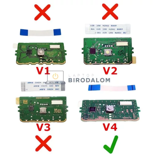 Sony PS5 DualSense Edge BDM-020, BDM-030 érintőpanel flex kábel (OEM) (309000141412R0)