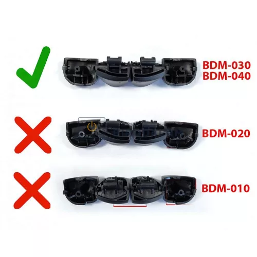 Sony PlayStation 5 PS5 DualSense Edge kontroller BDM-030 / BDM-040 / BDM-050 gombszett L1 L2 R1 R2 rugókkal (OEM)