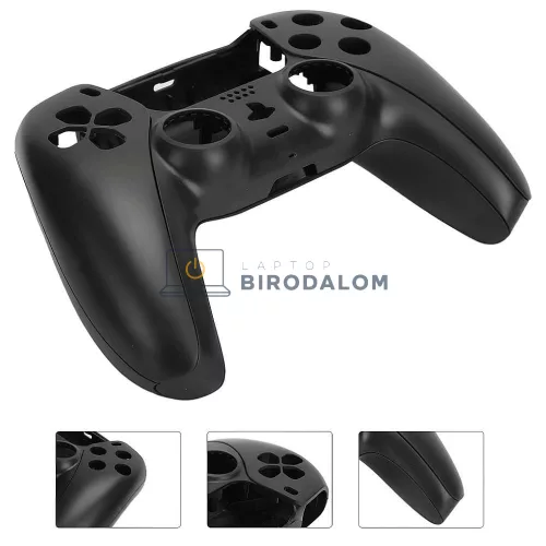 Sony PlayStation 5 DualSense Edge kontroller BDM-010 / BDM-020 / BDM-030 / BDM-040 / BDM-050 teljes burkolat csere szett (OEM), fekete