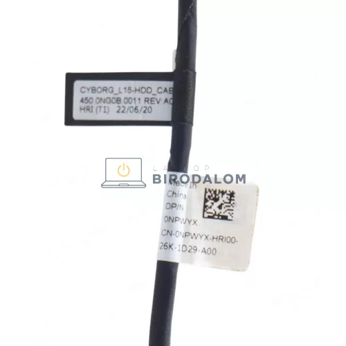 Dell Latitude 3520, E3520, Latitude 15 3520 gyári HDD/SSD csatlakozókábel (NPWYX, 0NPWYX)