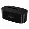 HDD dokkoló állomás, UASP támogatás, akár 8TB (USB 3.0 Type-B (5 Gbps), 1x SATA foglalat (2,5" / 3,5