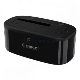 HDD dokkoló állomás, UASP támogatás, akár 8TB (USB 3.0 Type-B (5 Gbps), 1x SATA foglalat (2,5" / 3,5