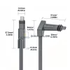 Starlink Gen 2 (V2) hosszabbító kábel, 6 m, vízálló (OEM) (1-PER0028, 1-PER0024)