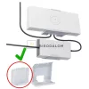 Starlink Gen 3 fali tartó (router + tápegység), fehér ABS (OEM)