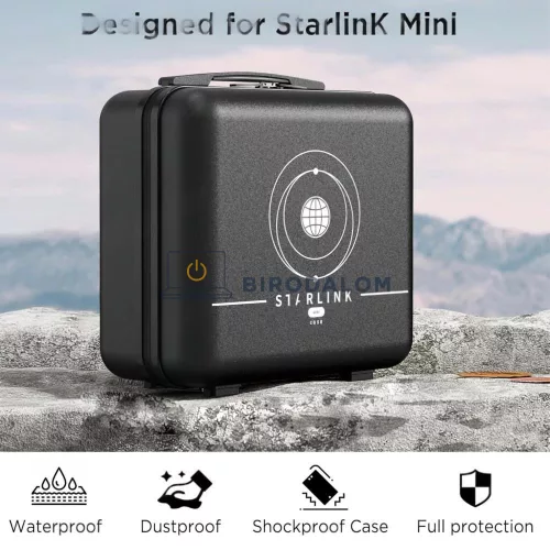 Starlink Mini hordozható utazótáska, fekete, 1,95 lbs (OEM)