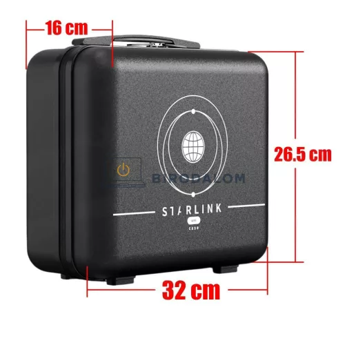 Starlink Mini hordozható utazótáska, fekete, 1,95 lbs (OEM)