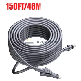 Starlink Gen 2 (V2) hosszabbító kábel, 150 ft / 46 m, vízálló, szürke (OEM)