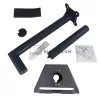 Starlink Gen 3 fali rúdtartó adapter szett, szürke, extra cső (OEM)