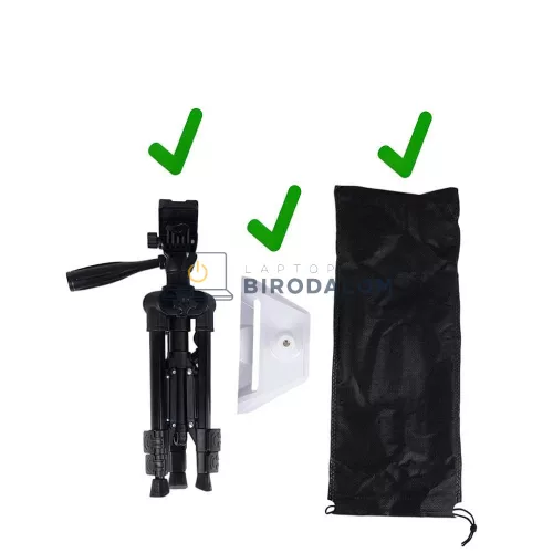 Starlink állvány (tripod) rúdadapterrel, fekete-fehér, 30×11×11 cm (OEM)
