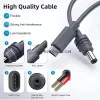 Starlink Mini USB-C to DC töltőkábel, 100W, 5m, vízálló (OEM)